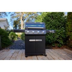 Black Mesa 4 Burner Clearview Gas Grill with Side Burner