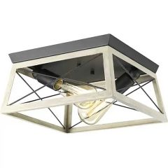 Briarwood Graphite Flush Mount Light