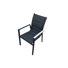 Chaise de Salle à Manger Rose Bay Noire