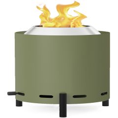 Pellet Table Top Smokeless Fire Pit 6"- Sage