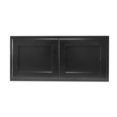 30" x 14" Wall Cabinet Black