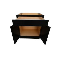 36" Sink Base Black