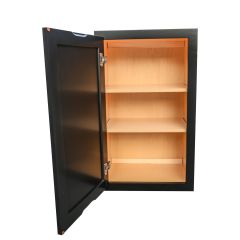 18" x 30" Wall Cabinet Black