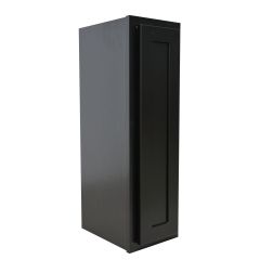 12" x 30" Wall Cabinet Black