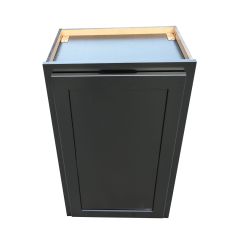 36" x 14" Wall Cabinet Black