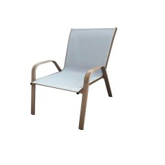 Bridgetown Sling Chair Wood Look-Greige