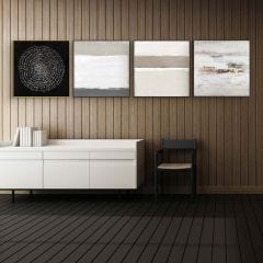 Ensemble d’art sur toile tendue (4 pièces)