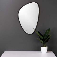Luna Irregular Black Mirror 18" x 27"