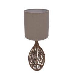 Helios Woven Table Lamp 19-1/2"