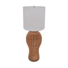 Gaia Woven Table Lamp  28-1/4"