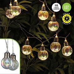Guirlande Solaire LED 10 Lumières