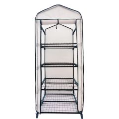 Mini Serre 4 Niveaux avec 2 Couvercles