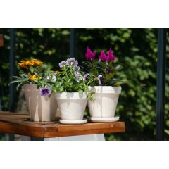 Pot Granit Blanc 6,25"