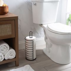 Porte-Papier Toilette Afton Noir
