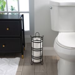 Porte-Papier Toilette Duke Noir