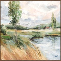 The Valley Framed Print 24" x 48"