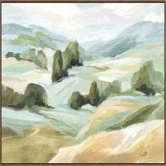 Rolling Hills Framed Print 24" x 48"