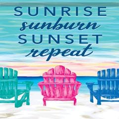 Summer Large Flag Sunrise Sunburn