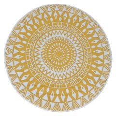 Assorted 8' Round Patio Rugs B