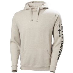 HH Classic Logo Hoodie-Sand Melange Medium