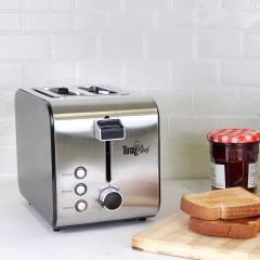 Grille-pain Total Chef 2 tranches inox
