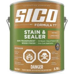 Formula77 Semi-Transparent Stain & Seal Natural 3.78L