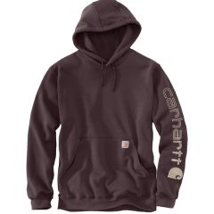 Midweight Logo Sleeve Sweatshirt-Dark Sepia Medium