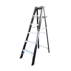 6' Fiberglass Step Ladder Grade 2 225lbs Capacity