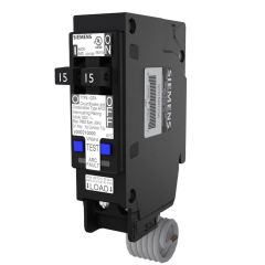 Siemens Twin Arc-Fault 120V 15A 1-Pole Circuit Breaker