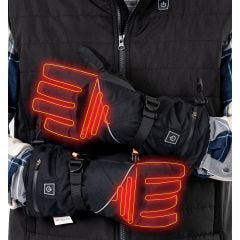 Solid Heated Gloves-S/M
