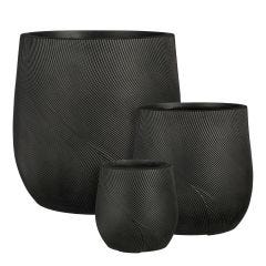Lima Pot Black 32 x 31 cm