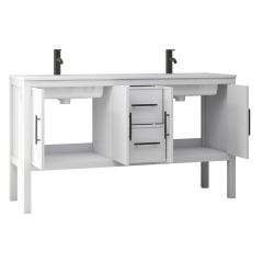 60" Barcelona Vanity - White