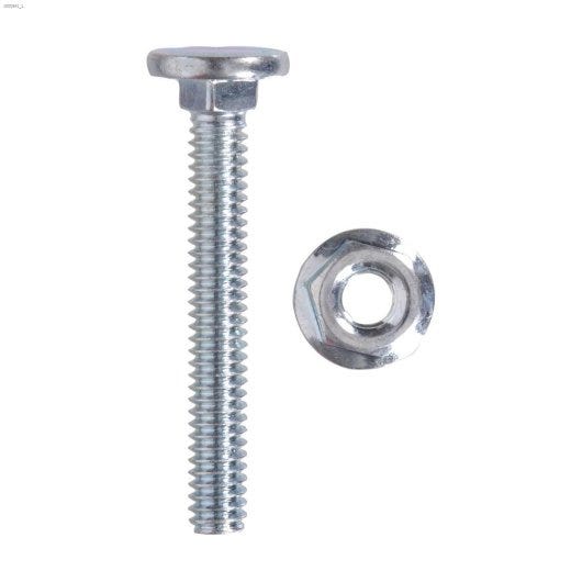 1/4" x 1-3/4" Zinc Plated Carriage Bolt-12/Pack