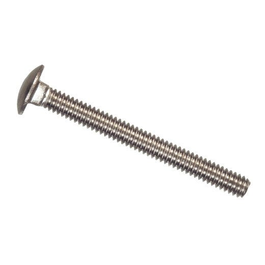 1/4-20 x 1" Carriage Bolt-4/Pack