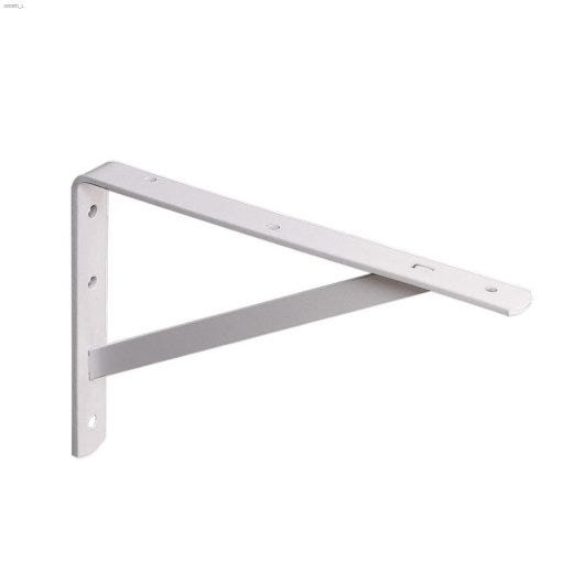 550 mm x 361 mm White Cold Rolled Steel Ultimate L-Bracket