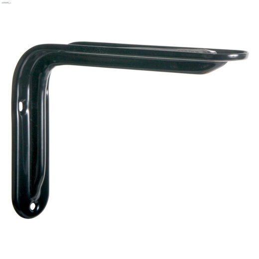 Silhouette 8" x 1.62" x 12" Black Steel Shelf Bracket