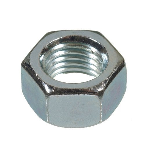 #10-24 Zinc Plated Standard (SAE) Hex Nut 60/Pack