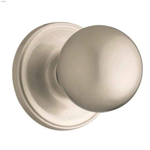 2-1\/8\" Single Dummy Satin Nickel Huntington Door Ball Knob