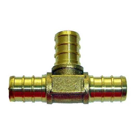 1\/2\" Barb Brass PEX Tee