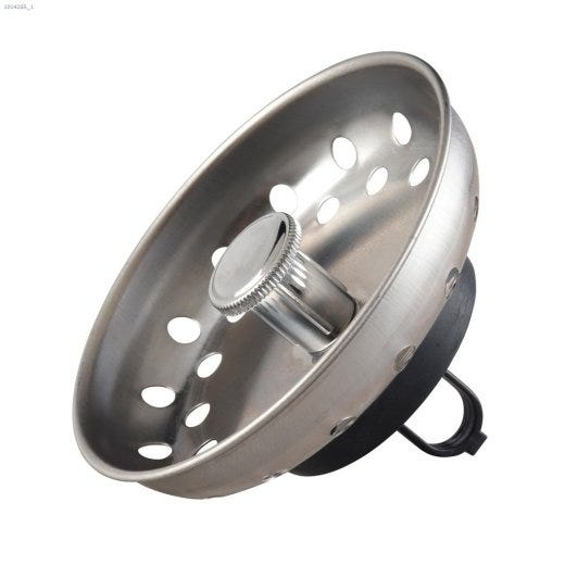 Kitchen Basket Strainer With Plastic Teardrop Clip