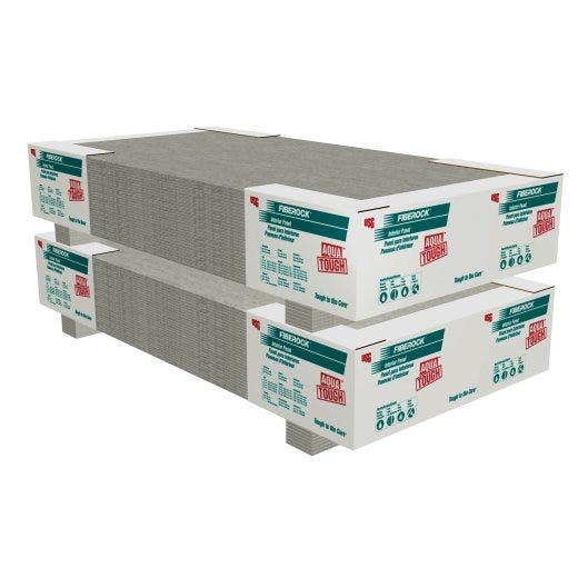 Fiberock® 5' x 3' x 1/2" Tile Backer Board