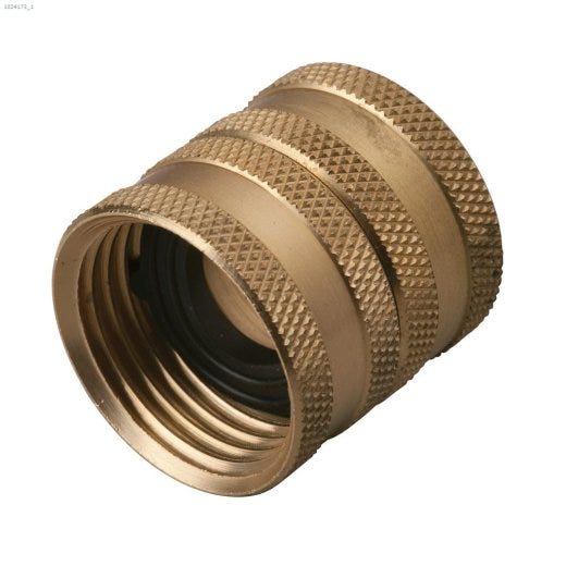 M-Line 3\/4\" Double Swivel Female Hose Brass Connector