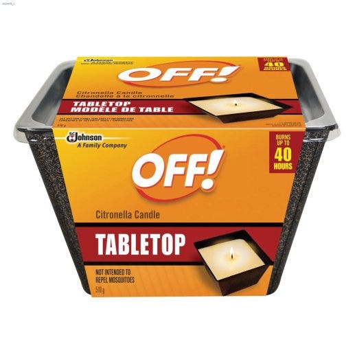 Off!\u00ae 510 g Citronella Bucket Candle