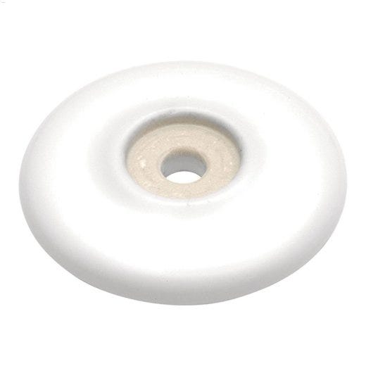 English Cozy 2\" Porcelain White Backplate