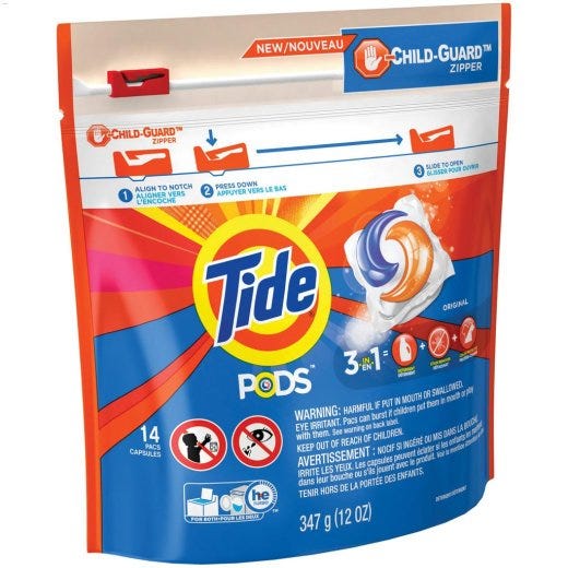 347g Liquid Laundry Detergent Pods