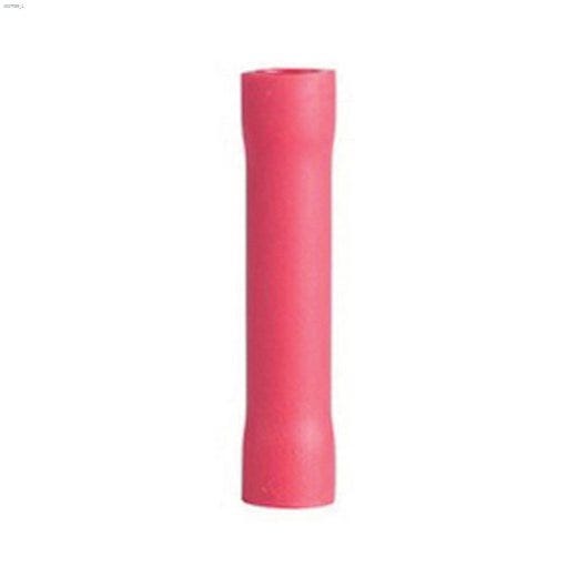 22-18 AWG Vinyl Insulated Red Butt Splice Connector-15\/Pack
