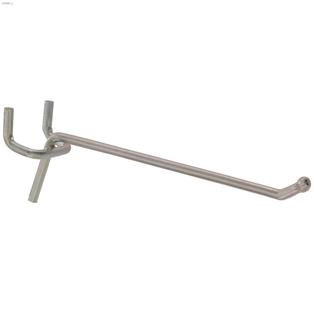 Pegboard Single Zinc Hooks .207x4