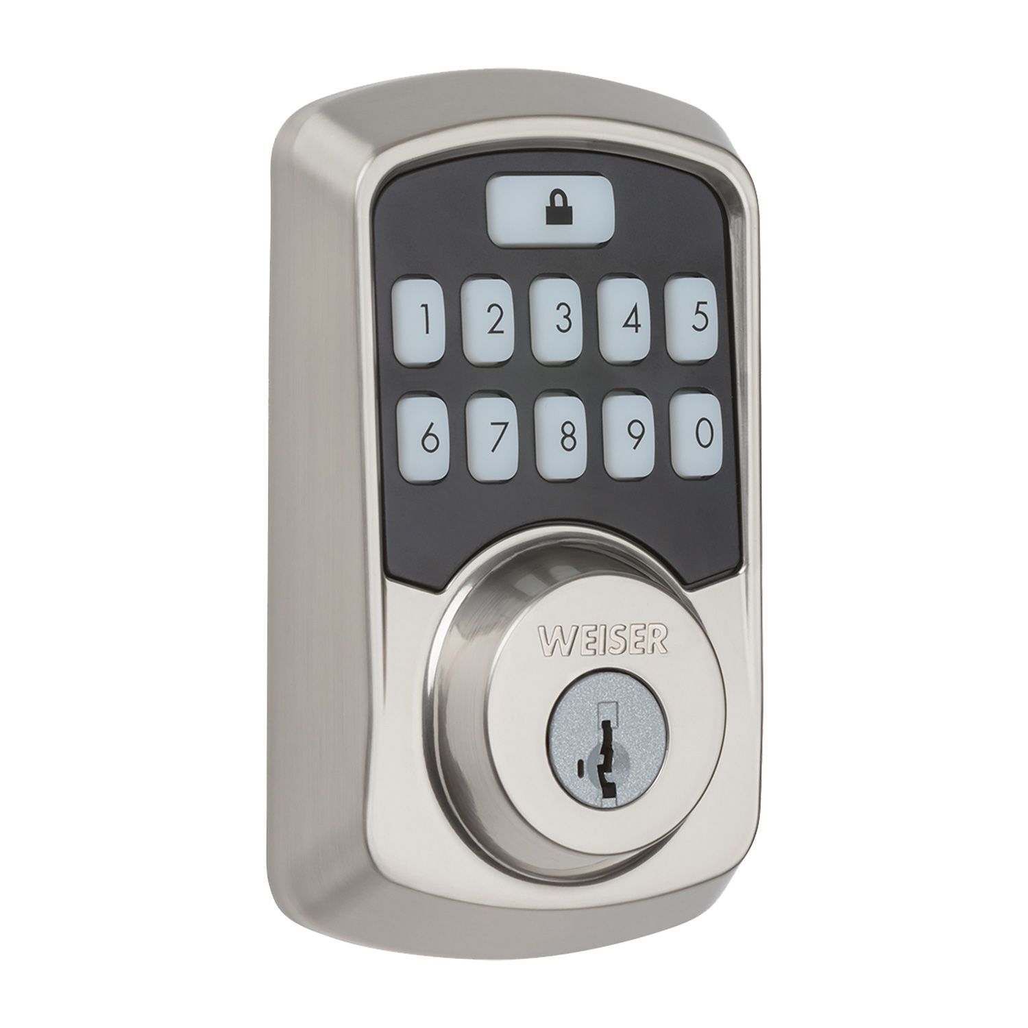 Keyless deadbolt outlet