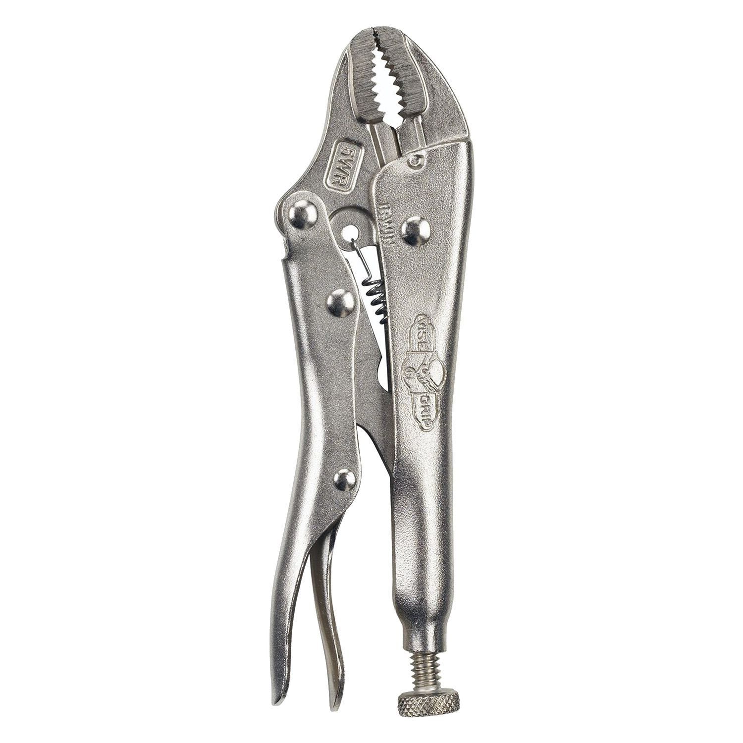 Curved store vise grips