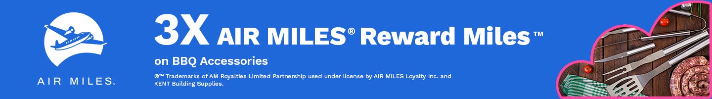 3X Miles on BBQ Accessories Banner